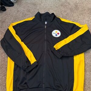 Steelers men’s zip up sweatshirt XXL